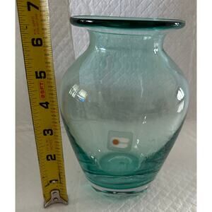 VIntage 1991 BLENKO flared rim vase with original tags